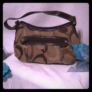 Brown Target purse
